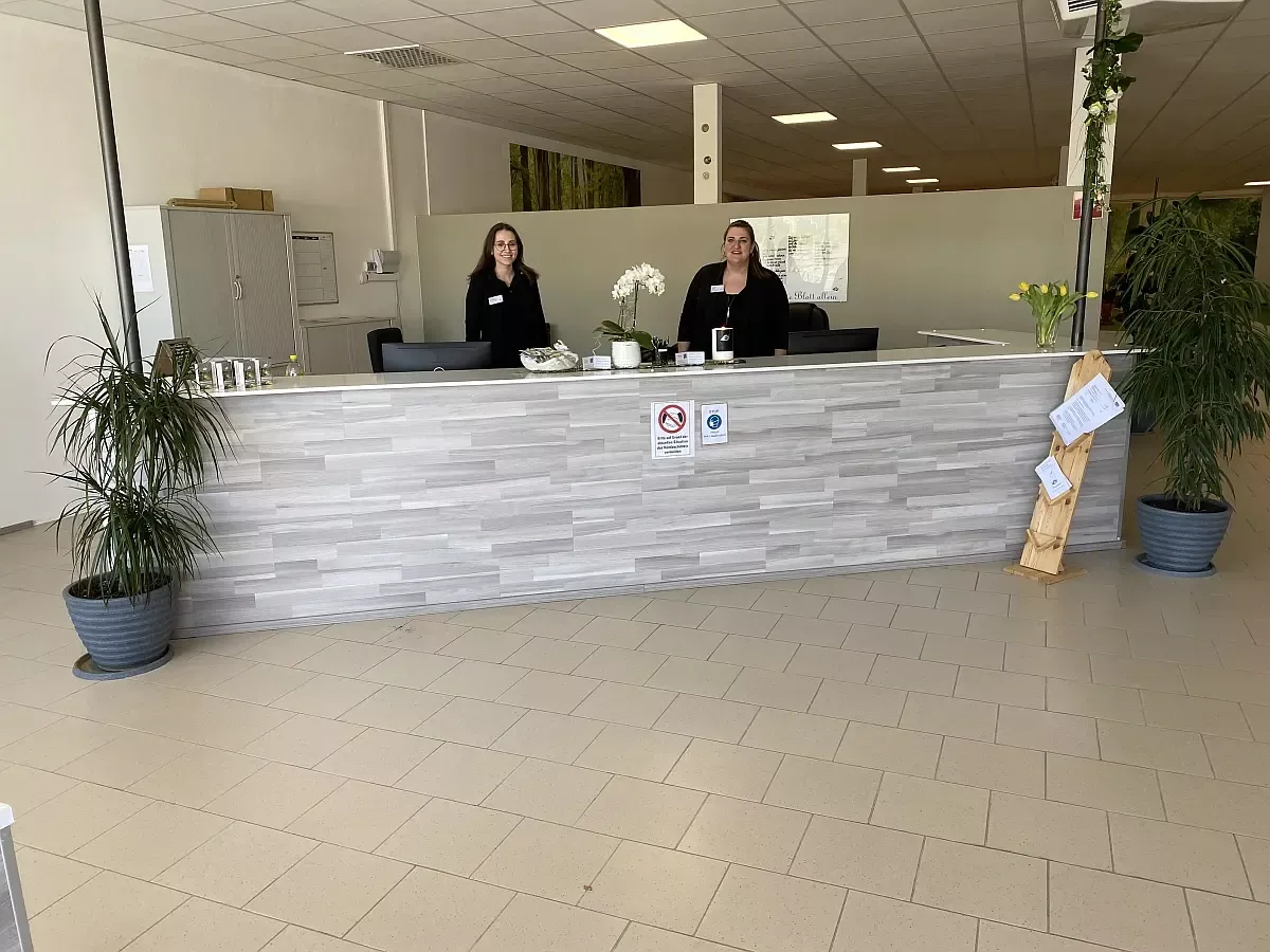 Innenansicht Empfang - Bestattung Marcus Biermeier in Kelheim